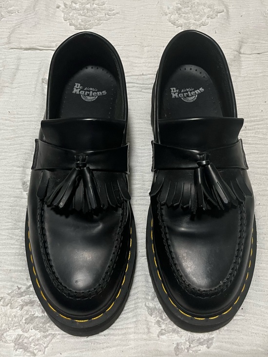 Dr. Martens Other - Dr. Martens Adrian Quad Men's Black Tassel Loafers